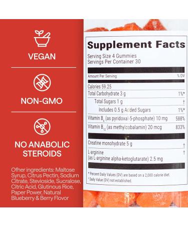 Better Fitness Bundle - 5-HTP Supplement for Energy Creatine Monohydrate Gummies 5g for Muscle & Strength - 120 Creatine Chewables 60 5HTP 200mg Capsules - Buy Online on GoSupps.com