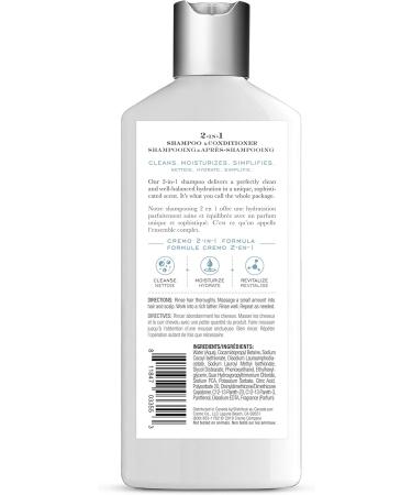 Cremo Shampoo & Conditioner 2-in-1 Juniper & Eucalyptus Clean & Nourish Hair 16 oz - Buy Online on GoSupps.com