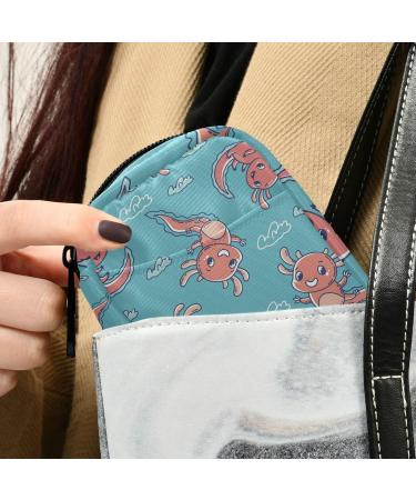 Shop Pfrewn 7-Day Happy Axolotls Pill Organizer Case - Portable Travel Pill Box for Vitamins & Supplements - Buy Online on GoSupps.com