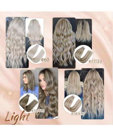 Tape in Hair Extensions Blonde Human Hair Extensions Tape in Highlight Medium Blonde Human Hair Tape in Hair Extensions Real Human Hair Silky Straight 18Inch 50g - Buy Online on GoSupps.com