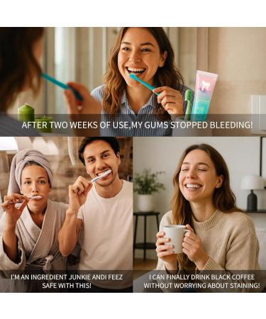 Hydroxyapatite Toothpaste Set (10% n-HAp) - Day & Night Oral Care with Niacinamide for Enamel Repair Whitening & Sensitivity Relief - Fluoride Free Vanilla & Citrus Mint 4PCS (4) - Buy Online on GoSupps.com