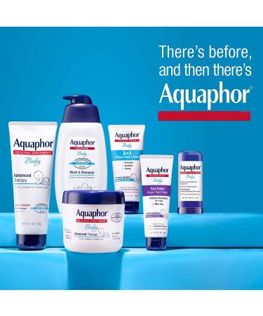 Aquaphor Baby Wash & Shampoo Fragrance Free - 25.4 fl oz (750 ml) | Gentle Skin Care - Buy Online on GoSupps.com