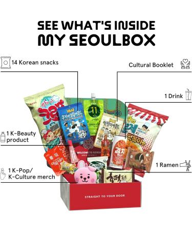 Seoulbox Signature | Authentic Korean Snack Box - Buy Online on GoSupps.com