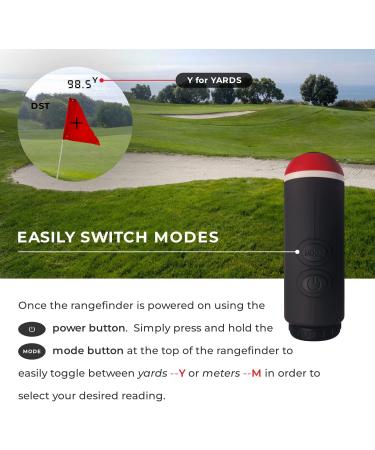 Eagle Eye Elite Golf Rangefinder with Slope, 1000 Yard Range & 6X Magnification - Golf Accessories - Buy Online on GoSupps.com