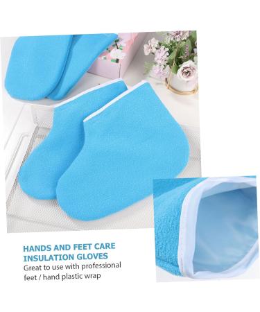 Kit De Paraffine Avec Mitaines Et Couvre Bain De Cire Accessoires Pour Soin Mains - Buy Online on GoSupps.com