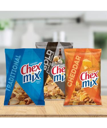 Chex Mix Cheddar Snack Mix 248g (8.75oz) - Authentic American Snack - Buy Online on GoSupps.com