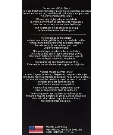 Polo Black EDT 2.5 Fl Oz by PB ParfumsBelcam - Woody Fragrance - Buy Online on GoSupps.com