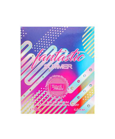 Hybrid & Company Women Fantastic Summer Rainbow Eau De Parfum Vaporisateur Natural Spray 4.0 Fl Oz Fantastic Summer Pink 4 Fl Oz (Pack of 1) - Buy Online on GoSupps.com