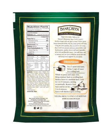Bear Creek Creamy Cheddar Pasta Mix - 10.4 oz - Buy Online on GoSupps.com