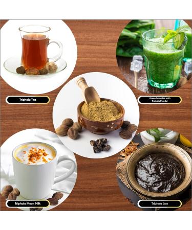 ORGANIC ZING Triphala Powder (227 Gm) Pack of 3 227 g (Pack of 3) - Buy Online on GoSupps.com