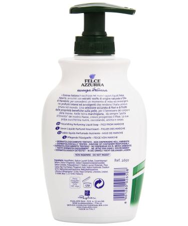 PAGLIERI Felce Azzurra Ritualia OLIVE della PUGLIA Liquid Soap 300ml | Best International Shipping | Premium Italian Liquid Soap - Buy Online on GoSupps.com