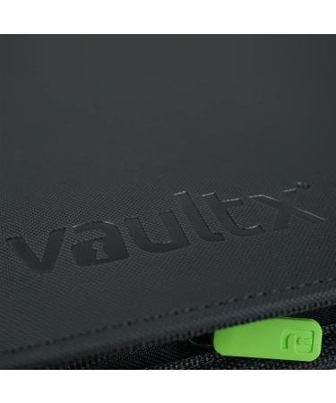 Vault X Premium Exo-Tec Zip Binder - 9 Pocket Trading Card Album - Black - Buy Online on GoSupps.com
