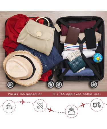 Chandelli Travel Toiletry Bag for Women - Travel Size Toiletries - Perfect Gifts for Mom - Coolest Gifts for Women - Great Hanging Makeup & Cosmetic Bag - Cream Medium - Buy Online on GoSupps.com