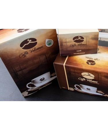  Caff Vulcanus Caff Vulcanus - 50 ESE44 Pods - Decaffeinated Hazelnut Flavoured Coffee - Buy Online on GoSupps.com