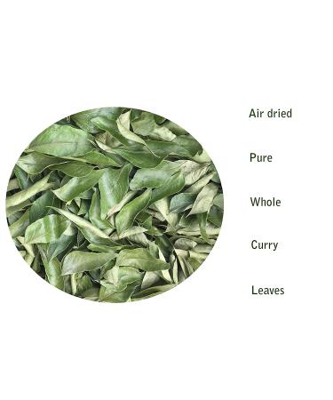 Ceylon Flavors Organic Curry Leaves - Gluten Free Natural Air Dried Herbs 0.7oz - Buy Online on GoSupps.com