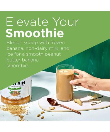 Four Sigmatic Plant-Based Protein with Superfoods - Peanut Butter 1.32 lbs (600 g) | Vegan, Nutrient-Rich Protein Supplement - Buy Online on GoSupps.com