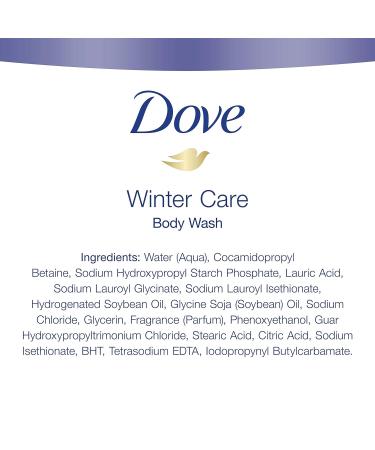 Dove Winter Care Body Wash - Nourishing and Moisturizing 22 oz (Pack of 4) - Buy Online on GoSupps.com