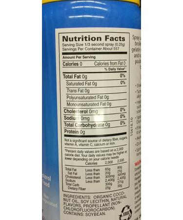 LouAna 6 oz. Coconut Oil Non-Stick Cooking Spray - Buy Online Today! - Buy Online on GoSupps.com