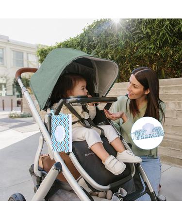 Reusable Baby Wet Wipes Pocket - Portable Wet Wipe Container for Home Office & On-the-Go (Blue) - Buy Online on GoSupps.com