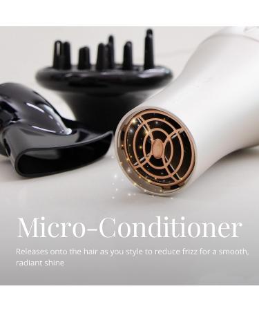 Remington Shine Therapy Hair Dryer Argan Oil & Keratin Infused White - Buy Online on GoSupps.com