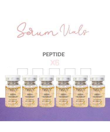 BRUUN BB Glow Serum Ampoule Pack of 6 EGF Peptide for Skin Strength & Elasticity | Spa & Esthetician Skin Care Kit - Buy Online on GoSupps.com