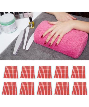 10 Sheet Nail Art Mounting Tape Salon Double Sided Adhesive Tape Accessory Nail Tip Fixation Tools Strong Viscosity Suitable for Nail Tip Color Display Nail Salon - Buy Online on GoSupps.com