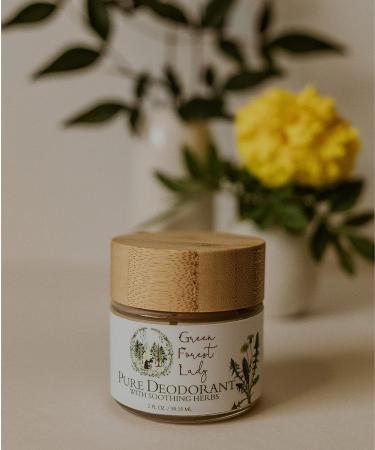Green Forest Lady | Pure Organic Deodorant for Women and Men | Aluminum-Free, Paraben-Free, Vegan | Lavender Vanilla Scent | Long-Lasting - 2 FL OZ/59.15 ML - Buy Online on GoSupps.com
