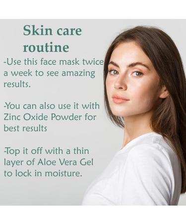 minature French Green Clay powder by mi nature 100g(3.5oz) Montmorillonite Clay Facial Care Skin care - Buy Online on GoSupps.com