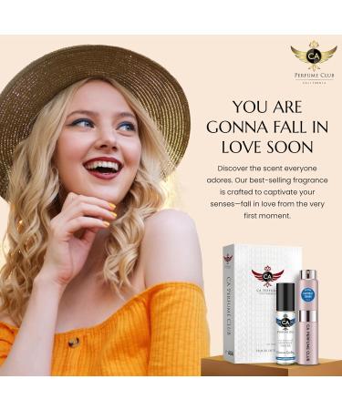 CA Perfume Duo Impression of Bright Crystal For Women Eau de Parfum Refillable Atomizer Sprayer + Fragrance Body Oil Travel Size Roll-On 0.27 Fl Oz+0.33 Fl Oz - Buy Online on GoSupps.com