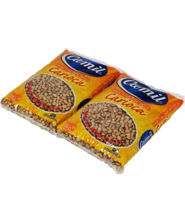 Camil - Pinto Bean - 35.27 oz (PACK OF 02) | Feijo Carioca - 1kg 35.27 Ounce (Pack of 2)