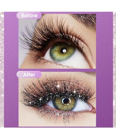  Generisch Liquid glitter mascara - Shiny and glossy mascara - For eyes - Glitter mascara - Long-lasting - Smudge-proof - Charming sparkling eye makeup - 5g - Buy Online on GoSupps.com