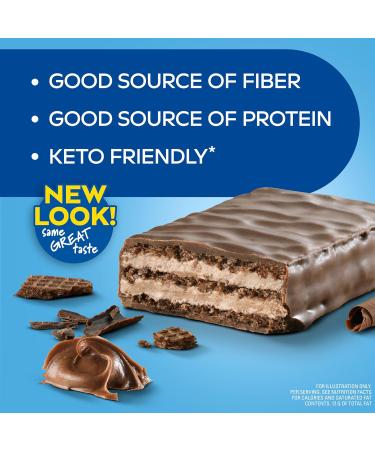 Quest Cookies & Cream Hero Protein Bar 18g Protein 12 Count and Atkins Chocolate Cr me Protein Wafer Crisps 5g Net Carb 5 Count - Buy Online on GoSupps.com