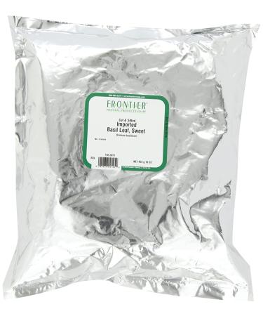 Frontier Sweet Basil Leaf Imported C/S 16 oz Bags (Pack of 2) - Buy Online on GoSupps.com