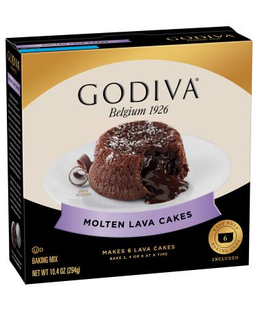 Godiva Molten Lava Cakes Baking Mix, 10.4 oz