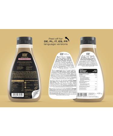 Nutchup Peanut Butter Squeeze Bottle - Creamy Nut Topping for Pancakes Waffles Ice Cream & More - 435g with Himalayan Salt - Buy Online on GoSupps.com