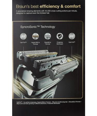Buy BRAUN Series 9 9295cc Wet & Dry Men's Electric Shaver - Best International Shipping - Buy Online on GoSupps.com