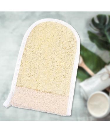 Jairestone Dual-Sided Exfoliating Body Scrubbing Loofah Sponge for Men & Women - Turkish Shower Loufa - Deep Exfoliator Bath Glove Pad - Improves Skin Texture - Buy Online on GoSupps.com
