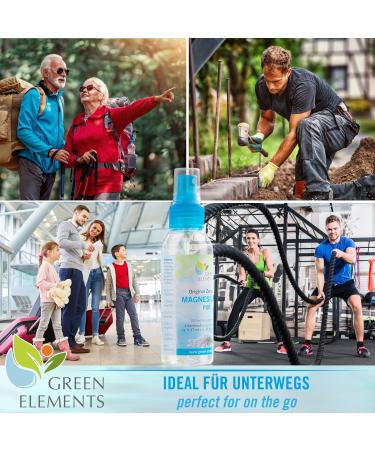 Zechstein Magnesium Oil PUR - 100ml Natural Brine Spray for Muscle Relief & Relaxation | International Shipping Available - Buy Online on GoSupps.com