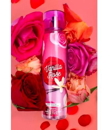 Body Mist for Women Long-Lasting Body Spray Refreshing Scented Perfume Fragrance 8 Fl Oz VANILLA ROSE - Buy Online on GoSupps.com