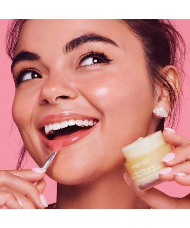 Laneige Lip Sleeping Mask - Nourish & Hydrate with Vitamin C & Antioxidants - 0.7 oz Vanilla - Buy Online on GoSupps.com