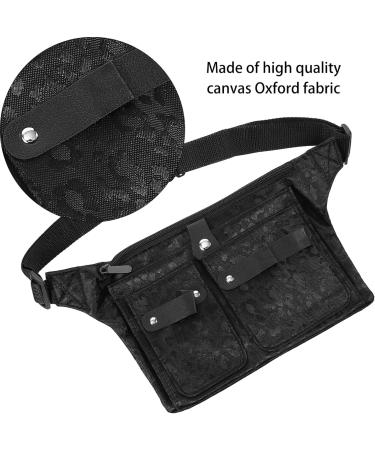 LALAFINA with Carrying for Holder Tools Apron Waist Makeup Tools Black Pouch Combs Clip Salon Care Styling Stylist Stylists Bag Clippers Home Shears Pocket Hair Hairdressing Bags Tool 25.5x17.5x1cm Black - Buy Online on GoSupps.com