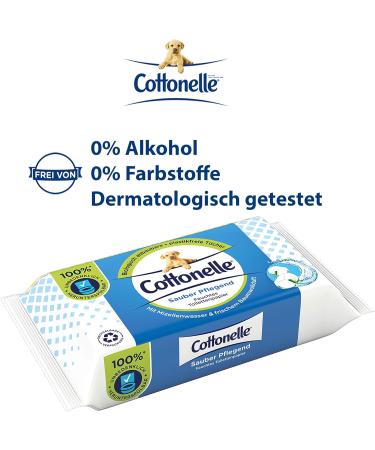 Buy Cottonelle Moist Toilet Paper - Biodegradable Wet Wipes with Cotton Fragrance | 12x42 Pack - Clean & Nourishing | International Shipping Available - Buy Online on GoSupps.com