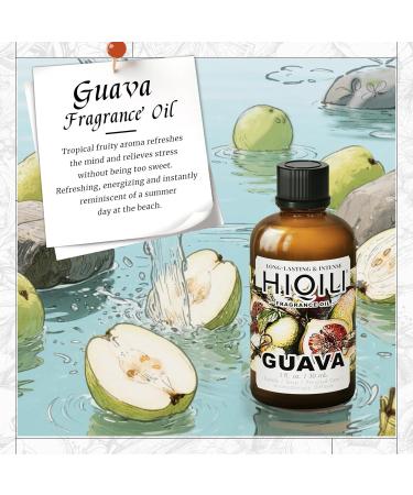 HIQILI 30ML Peppermint Essential Oil & 30ML Guava Fragrance Oil for DIY Diffuser - Buy Online on GoSupps.com