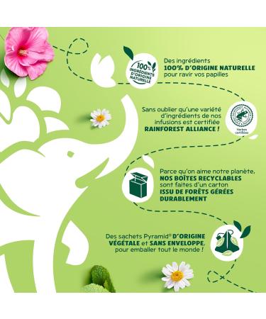 Elephant Organic Relax Infusion Chamomile Linden and Orange Blossom Flavor Well-Being and Relaxation Ingredients of 100% Origin - Buy Online on GoSupps.com