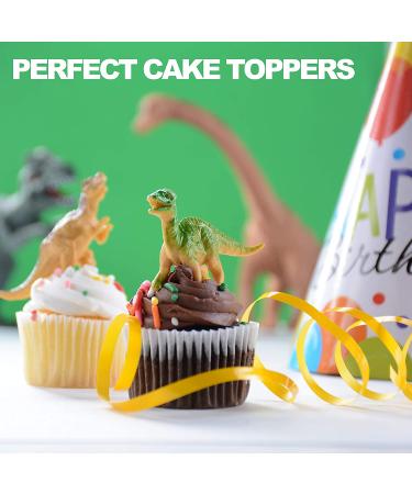 Prextex Mini Dinosaur Figures - Cake Toppers, Easter Eggs Filler & Party Favors - Buy Online on GoSupps.com