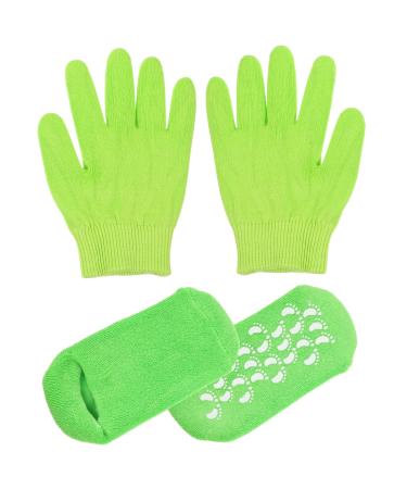 Ipetboom 1 Set Moisturizing Hand and Foot Covers Women Gloves Moisturizing Gloves Moisturizing Hand Gloves Moisturizing Socks for Foot Care Miss Lotion Yarn Dry Hands