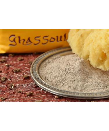 Ghassoul Lava Granules 500g | Original Moroccan Clay as a Face Mask in a Bag | Natural Exfoliation for Face Skin and Hair | Body Care Powder - Buy Online on GoSupps.com