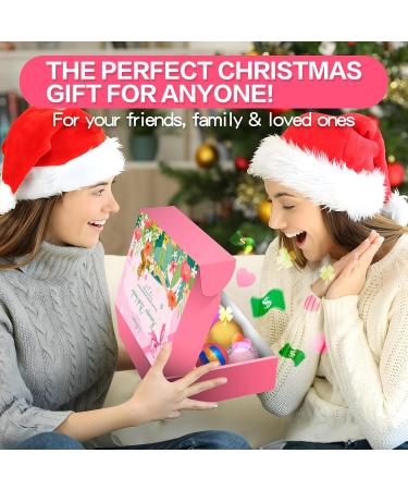 Premium Bath Bombs - 12 Pcs Relaxation Gift Set for Women | Spa Bathing Balls for Girlfriend Mother & Kids | Ideal Advent Calendar & Birthday Present - Buy Online on GoSupps.com