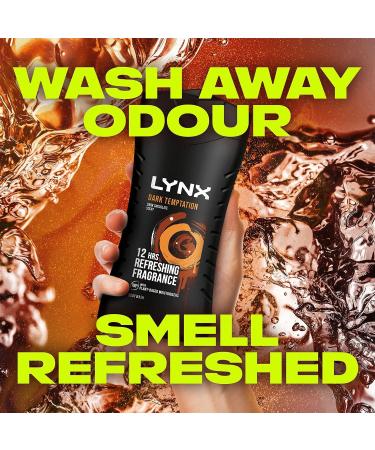 LYNX Dark Temptation Shower Gel 250ml - Buy Online on GoSupps.com