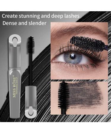 LXGWQF Thick Waterproof Sweat Mascara Long Lasting Curl Mascara 4d Silk Fiber Mascara Long Curl Mascara No Clumping Lasts All A One Size - Buy Online on GoSupps.com